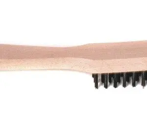 Staalborstel 3 rij, per stuk