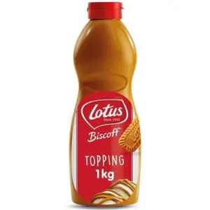 Biscoff speculoos topping, fles 1000gram