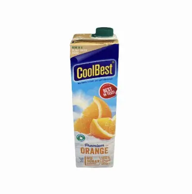Coolbest orange premium, pak 1.000ml (Let op: T.H.T. controle uitvoeren)