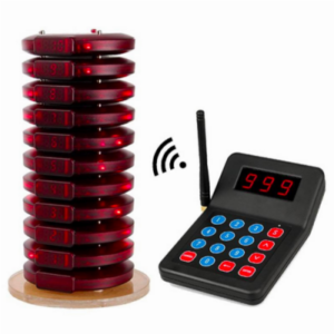 Oproepsysteem set, ontvanger met 10 pagers