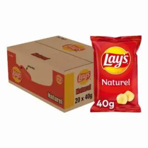 Lay's naturel chips, 20x40 gram