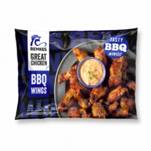 Chicken BBQ wings, doos 5 x 1.000gram