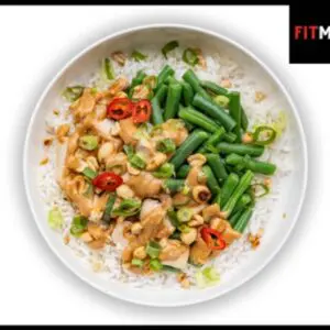 fit Meals - Chicken satay met pindasaus en sperzieboontjes 425 gram