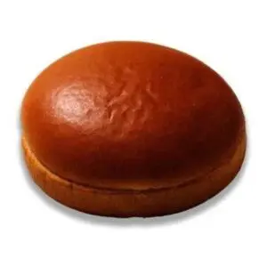 BRIOCHE STYLE HAMBURGER BUN 4,5 " 45x70 gram 11,2cm per stuk