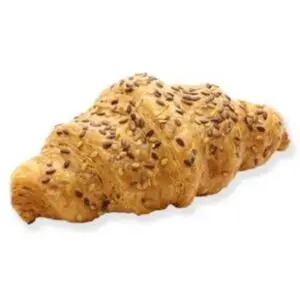DELICE 2-GRANEN CROISSANT RECHT 48x75 gram, 13cm per stuk