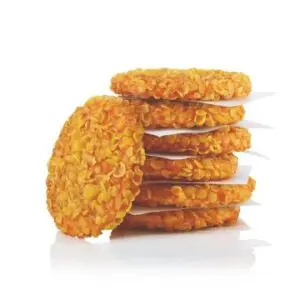 Crunchy Chicken Burger 4 x 1,5 kg = 6,0 kg (1,5 kg = 10 - 12 stuks