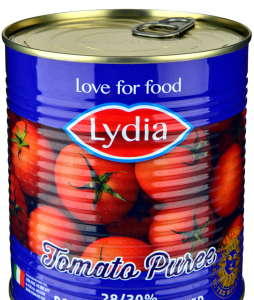 LYDIA Tomatenpuree Italiaans 28-30° Brix 850ml